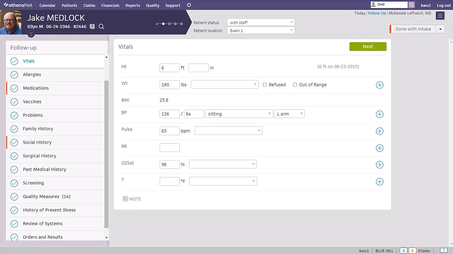 Athenahealth interface