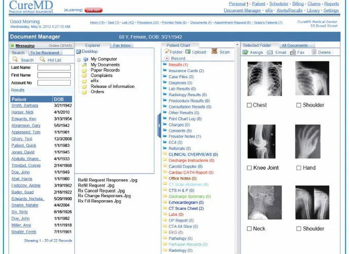 CureMD interface
