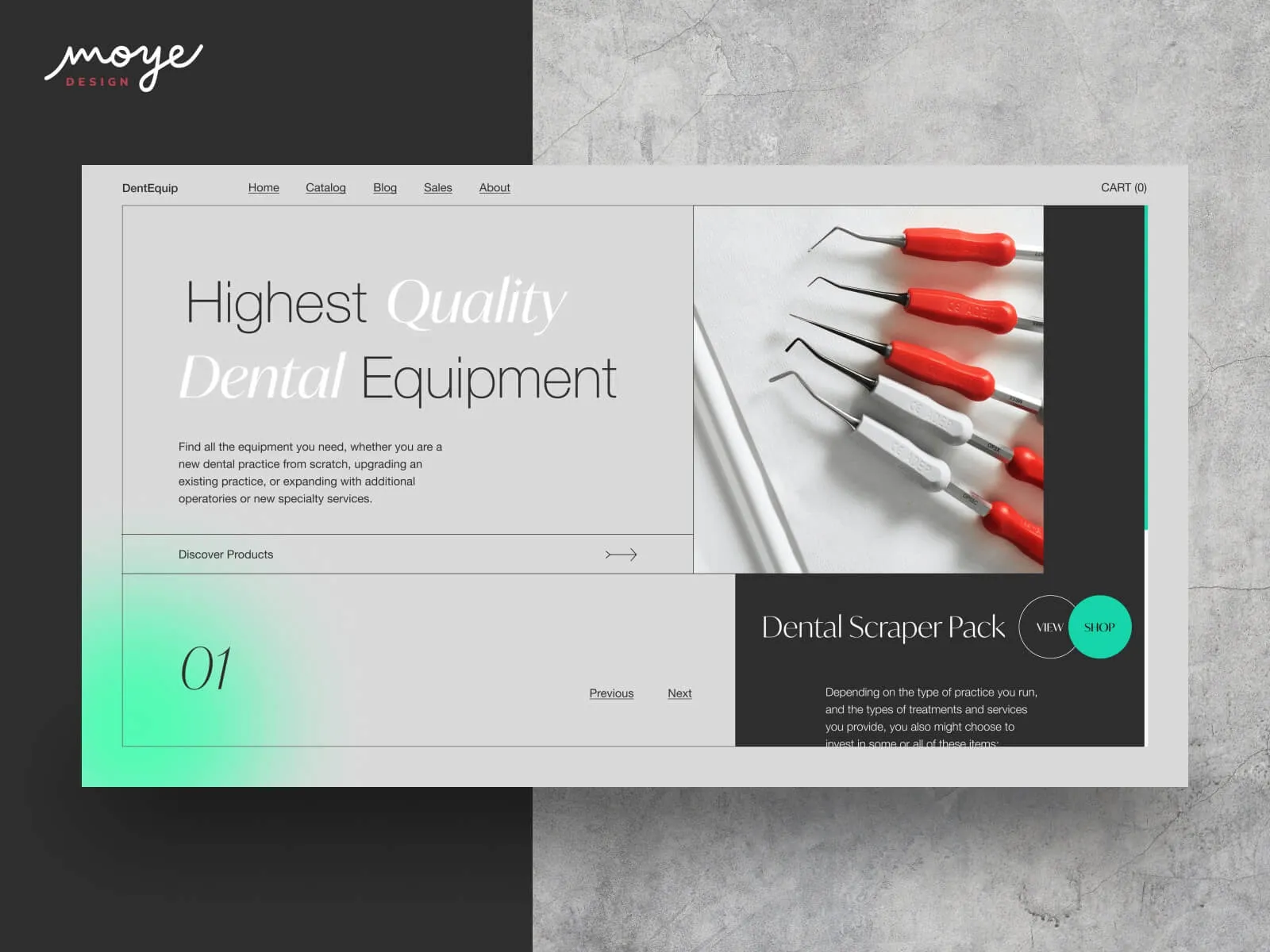 Happy — modern website from scratch for the dental company