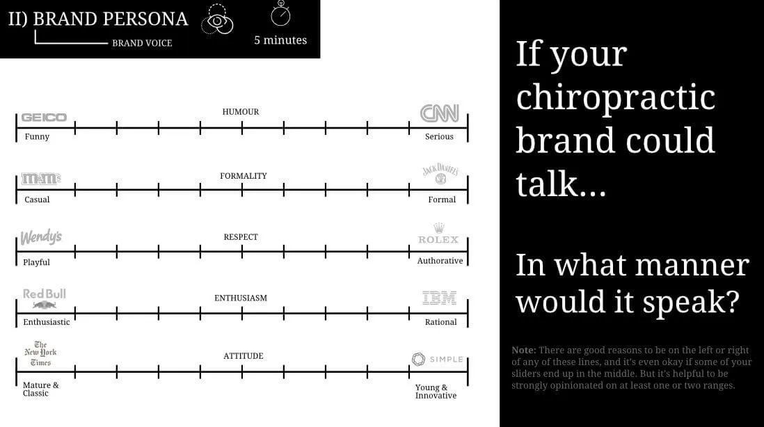Brand Voice Slider Exercise