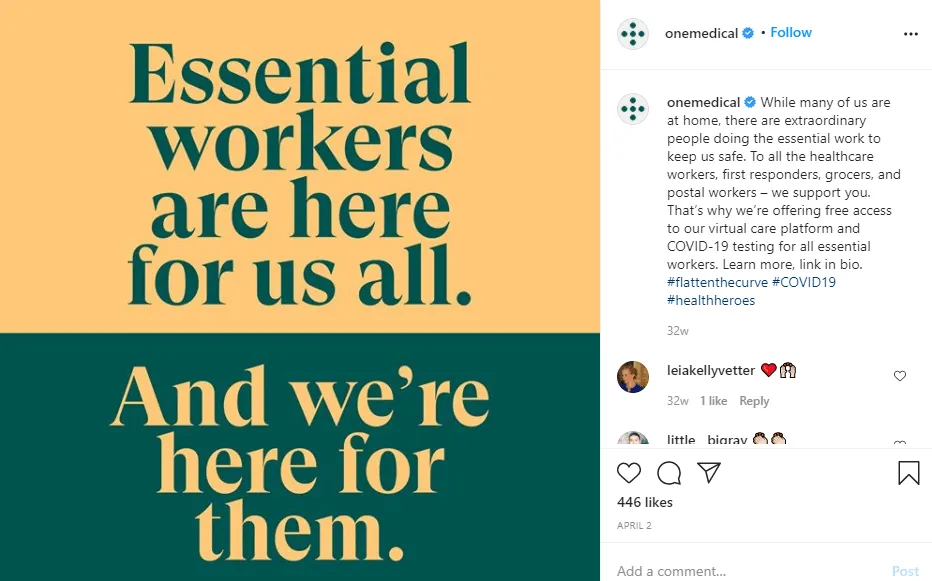 Brand voice example in orthodontic marketing