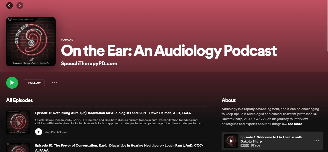 Example of podcasting as a marketing tool for audiologists 